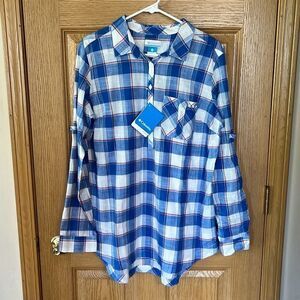 NWT Columbia Coral Springs II Woven Long Sleeve Shirt XL